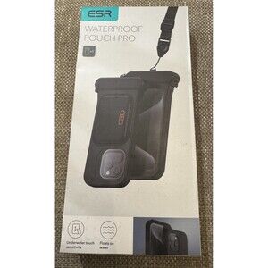 New ESR Waterproof Phone Pouch Pro Beach Pool Lanyard Iphone 14/15 Pro Max